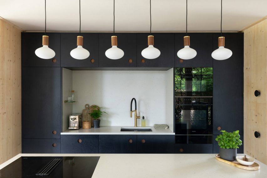 Interior of Woven house by Giles Miller Studio