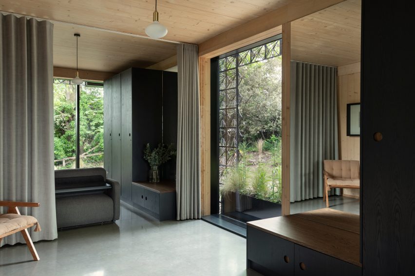 Interior of Woven house by Giles Miller Studio