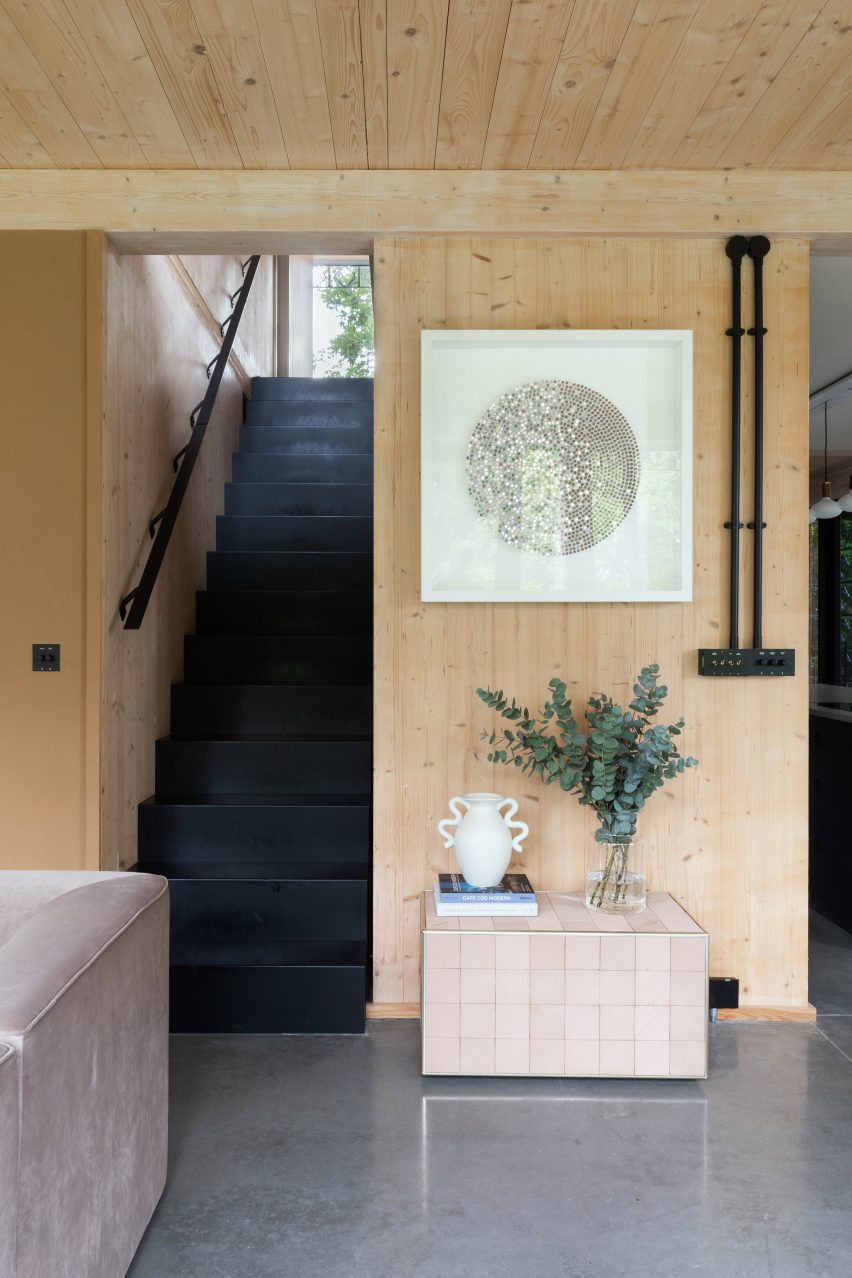 Interior of Woven house by Giles Miller Studio