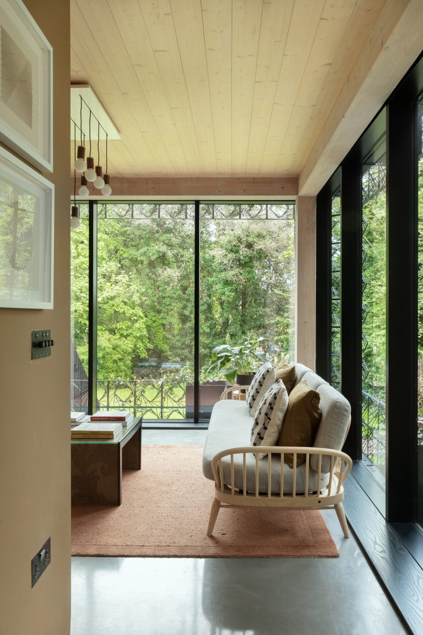 Interior of Woven house by Giles Miller Studio