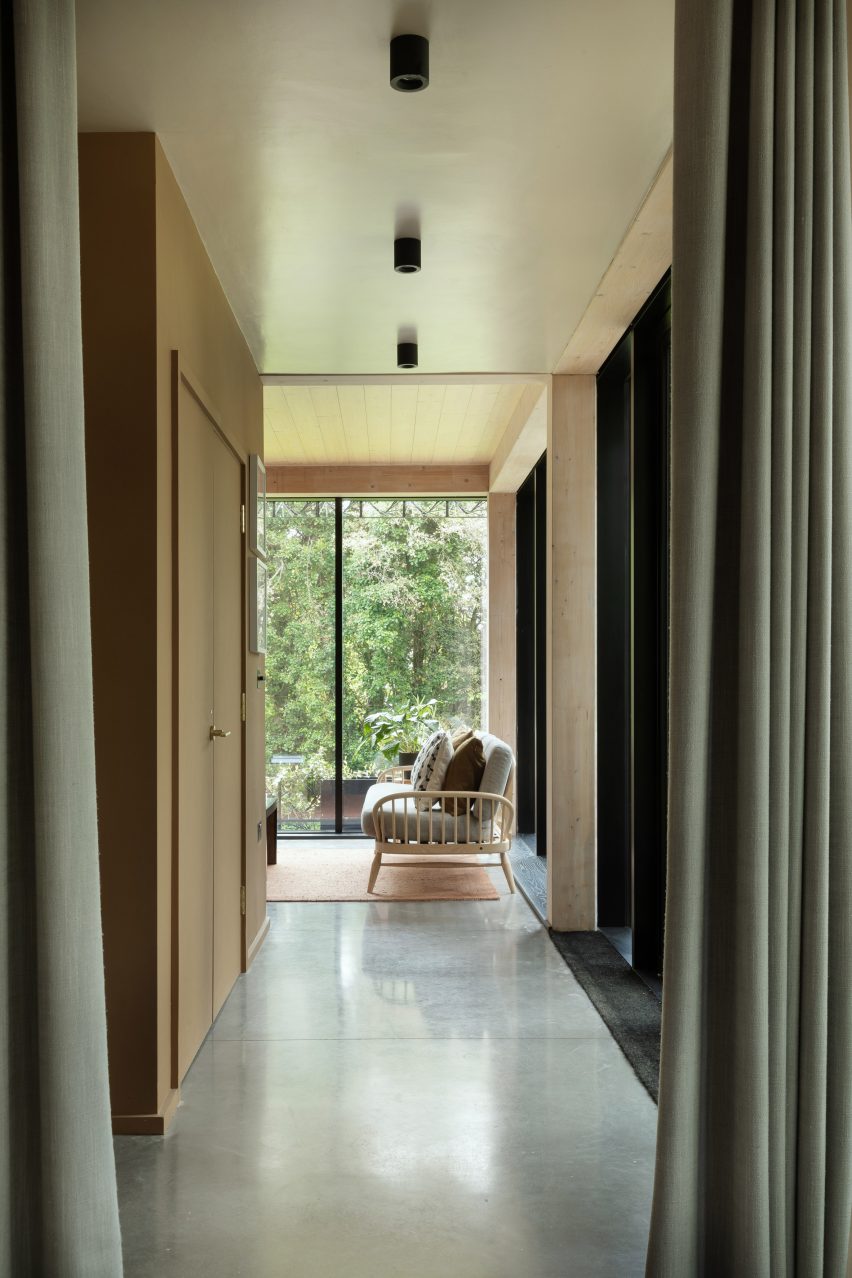 Interior of Woven house by Giles Miller Studio