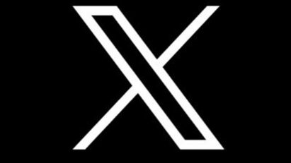 Twitter's new X logo