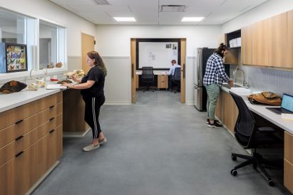 Research laboratory designed by Hutton