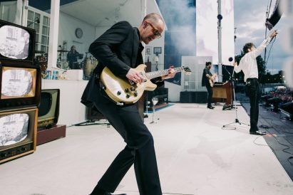The 1975 playing at Finsbury Park