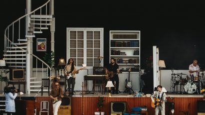 The 1975 At Their Very Best concert at Finsbury Park designed by Tobias Rylander