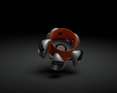 render of internal fans within Vox Aeris