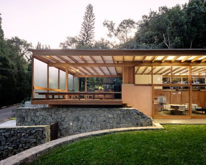 Prefabricated wooden home by Denis Joelsons