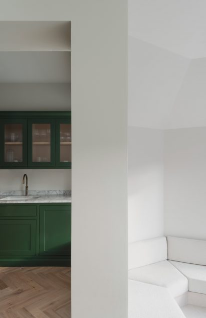 Interior of Clay House in London
