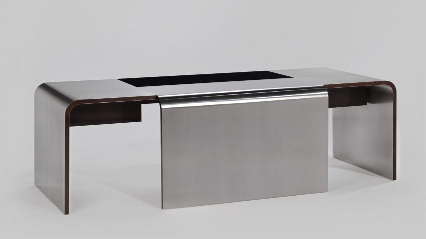 Photo of metal bench