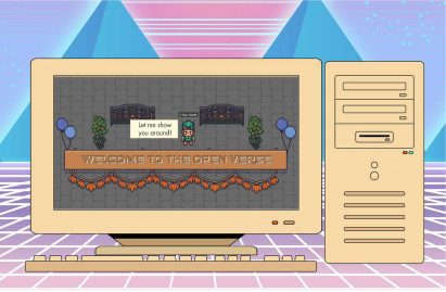 Graphic of a computer