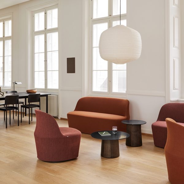 Photo of Fredericia's Gomo collection of chairs with Hugo Passos