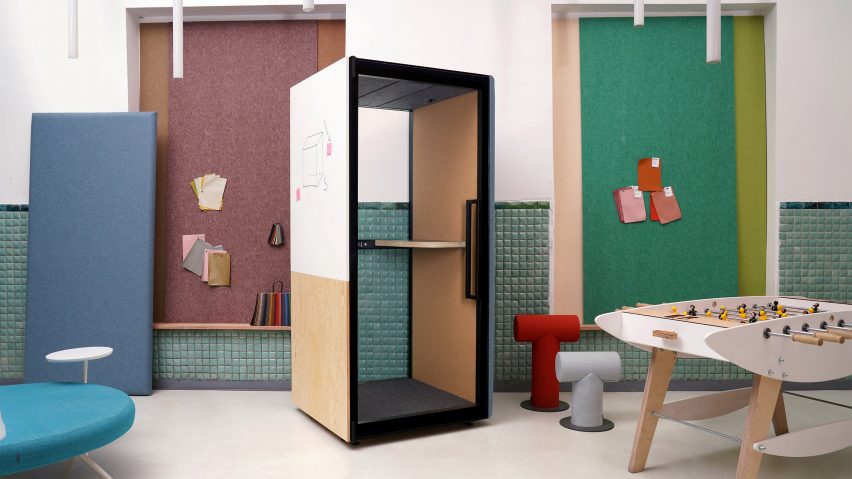 Photo of acoustic pod by Askia Furniture