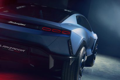 Wheels of Lamborghini Lanzador all-electric concept