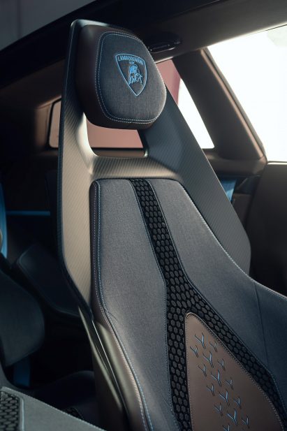Seats of Italian sports car