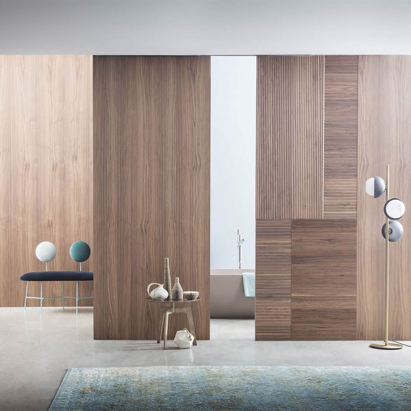 Photo of wooden doors by Lualdi