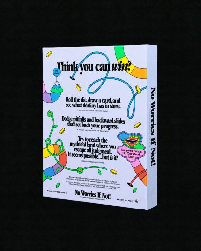 The back cover of the board game