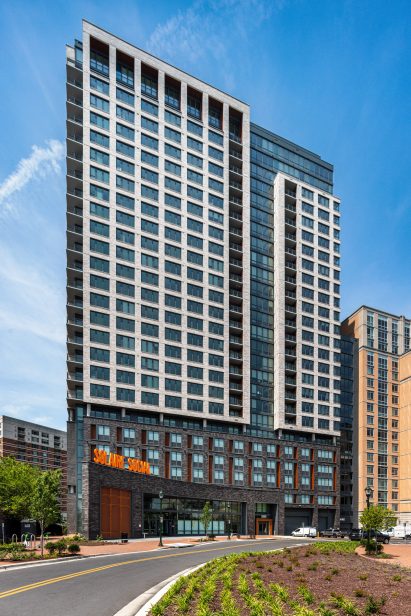 27-storey mixed-use tower in Silver Spring, Maryland