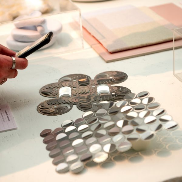 Photo of materials at Surface Design Show