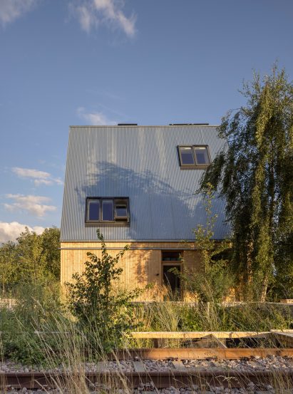 Outside of a traditional Danish house