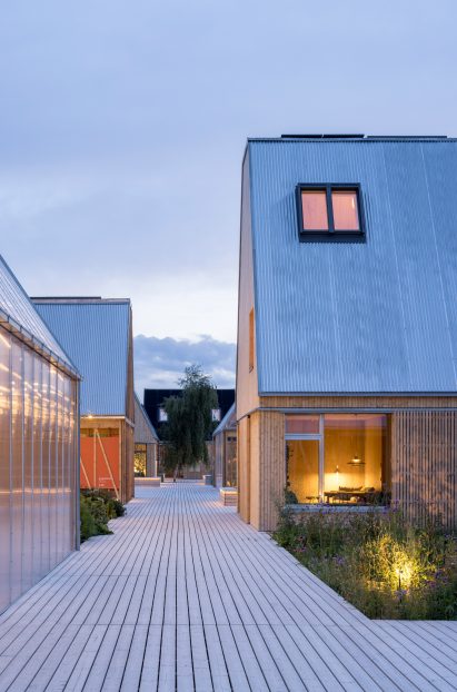 Outside of Living Places Copenhagen complex