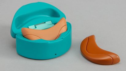 Zera crescent in its case