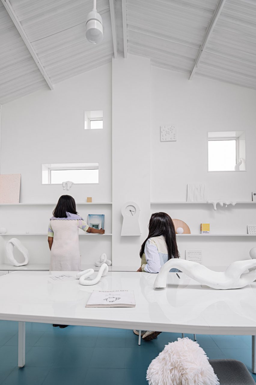 The Act of Quad founders Priyanka Itadkar and Falguni Bhatia in their studio