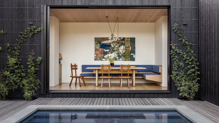 Charred-wood beach house sits among Amagansett’s dunes