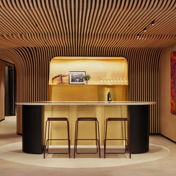 Woods Bagot lines American Australian Association HQ with oak battens