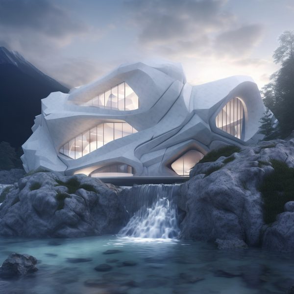 Render of a building 
