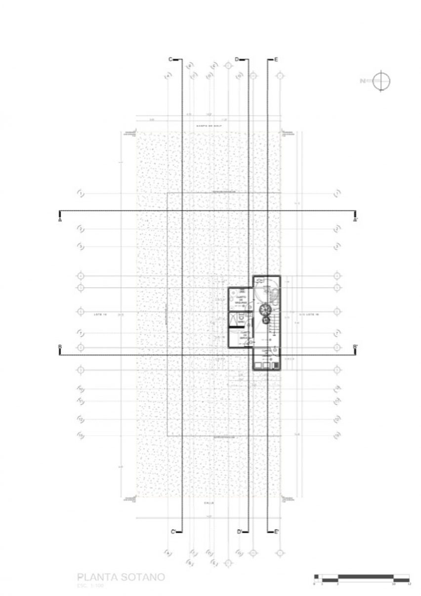 Basement floor plan