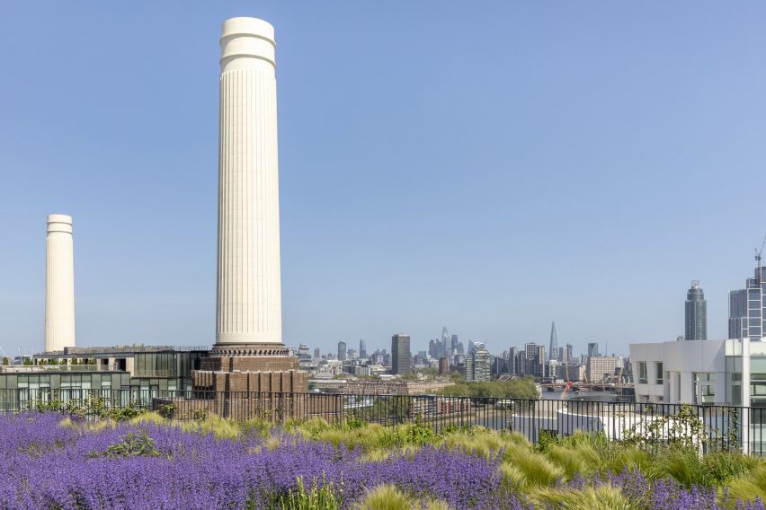 Battersea Roof Gardens landscaping by James Corner Field Operations