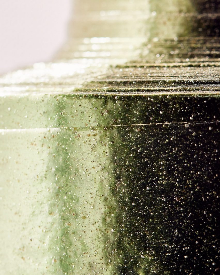 Material made of seaweed by Sway