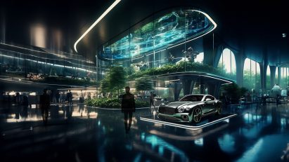 Bentley Metaverse Experience Centre by Leonid Krykhtin, Eunji Choi, Wendy Li and Wang Di 