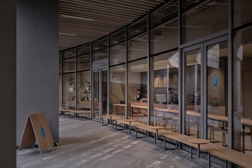 Blue Bottle Coffee Qiantan by Keiji Ashizawa