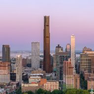 Brooklyn Tower distance at dusk