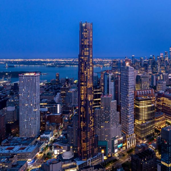 Brooklyn Tower at night