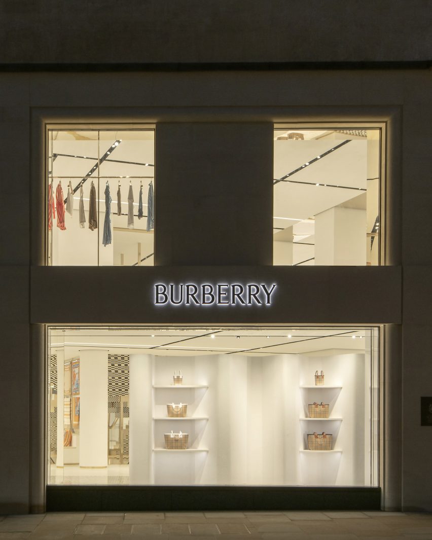Burberry New Bond Street store