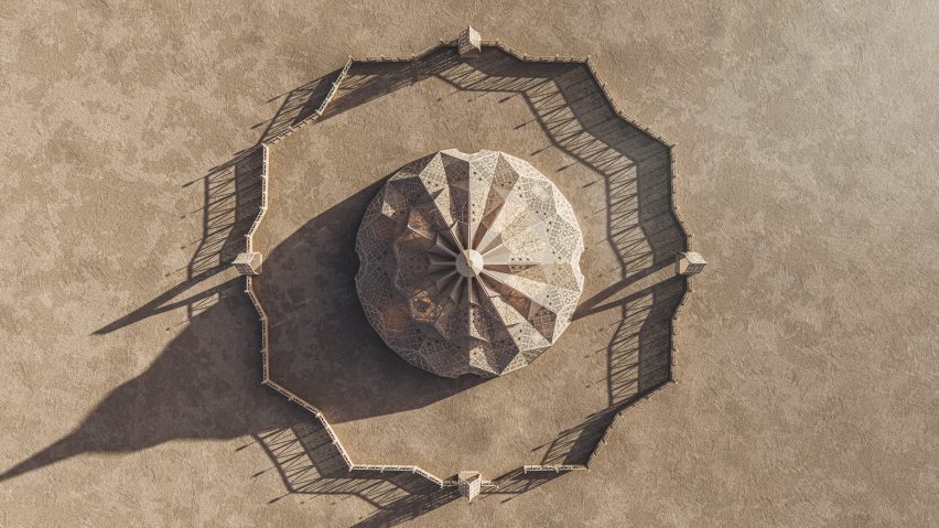 Burning Man 2023 temple