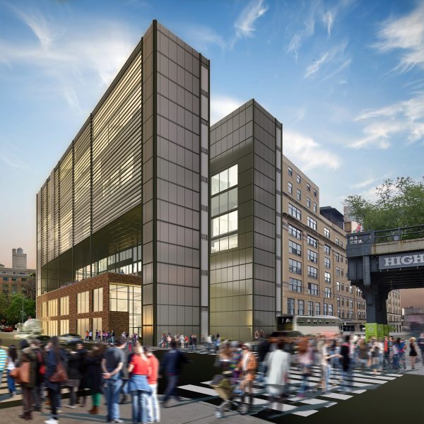 Visualisation of an apartment block