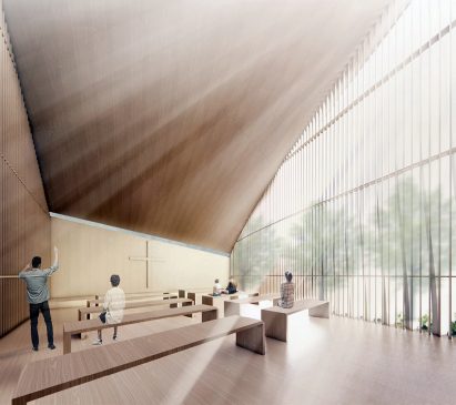 Interior visualisation of a study centre
