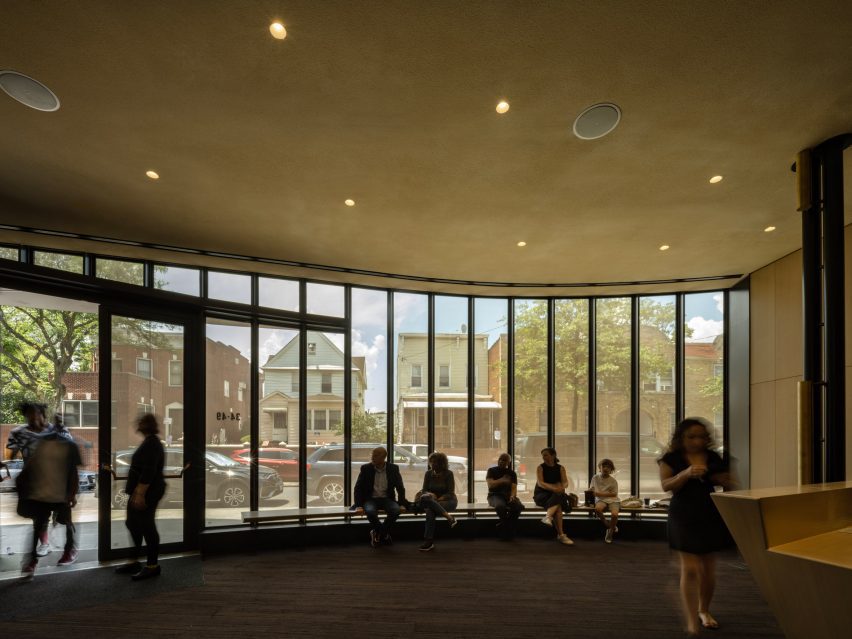 Louis Armstrong Center in Queens by Caples Jefferson Architects