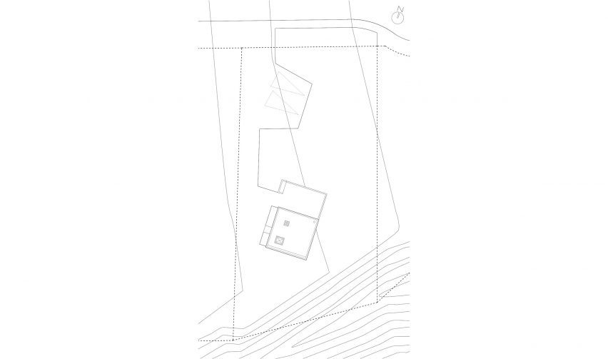 A plan of Casa Kuvo by Stanaćev Granados