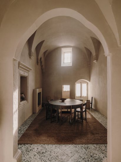 Dining room in Casa Soleto