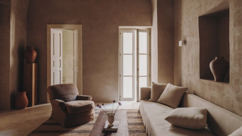 Interior of Casa Soleto
