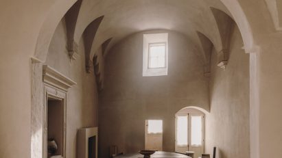 Dining room in Puglia holiday home