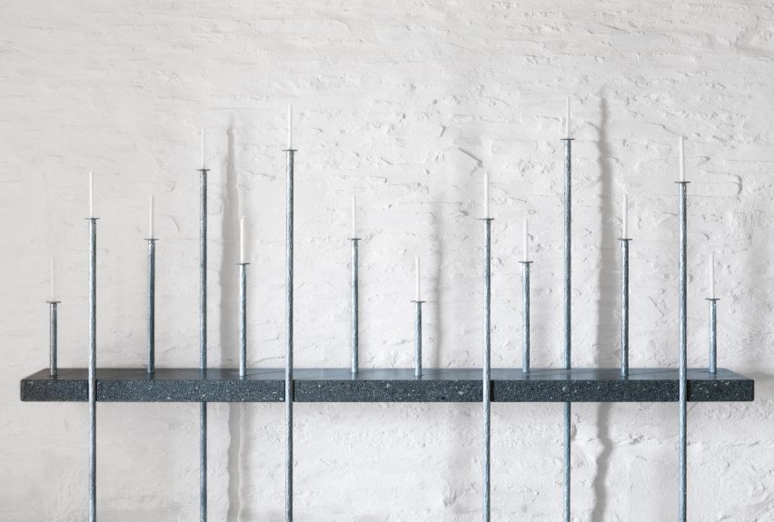 Chappelle Saint-Michel de Brasparts interior by Ronan Bouroullec