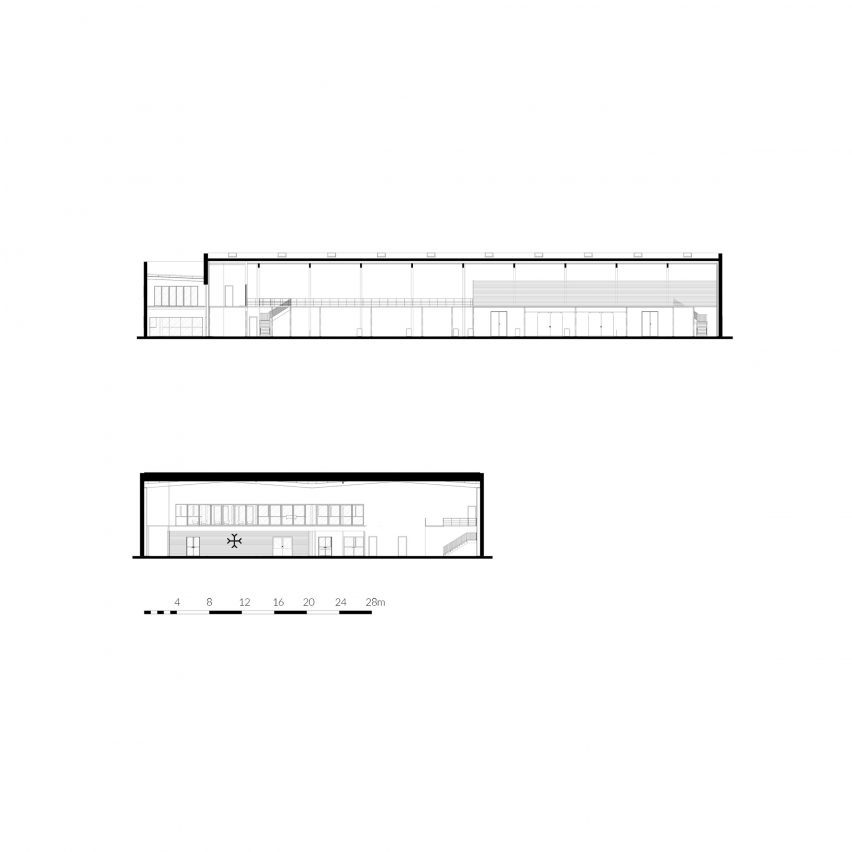 Charge Cars micro factory in London by MOST Architecture plans