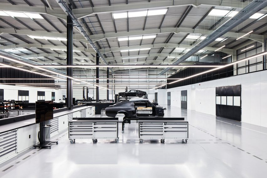 Charge Cars micro factory in London by MOST Architecture