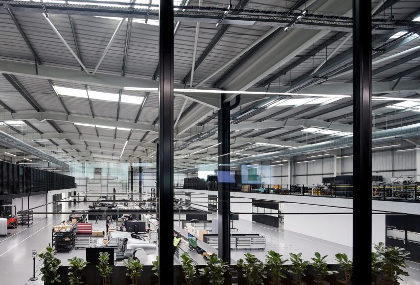 Charge Cars micro factory in London by MOST Architecture