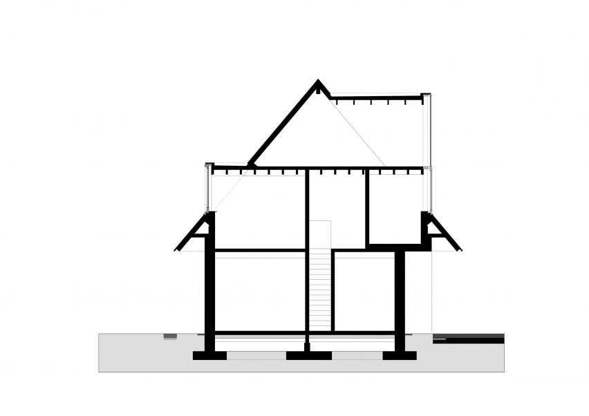Section of Lime Wash House